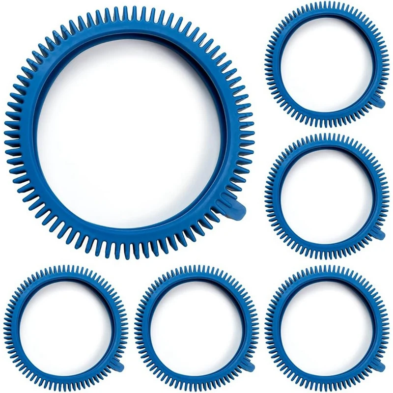 896584000-143 Pool Cleaner Tires Kit Replacement For Pool Cleaners 2X,4X,Pool Tire 6Pcs Blue
896584000-143 Pool Cleaner Tires Kit Replacement For Pool Cleaners 2X,4X,Pool Tire 6Pcs Blue