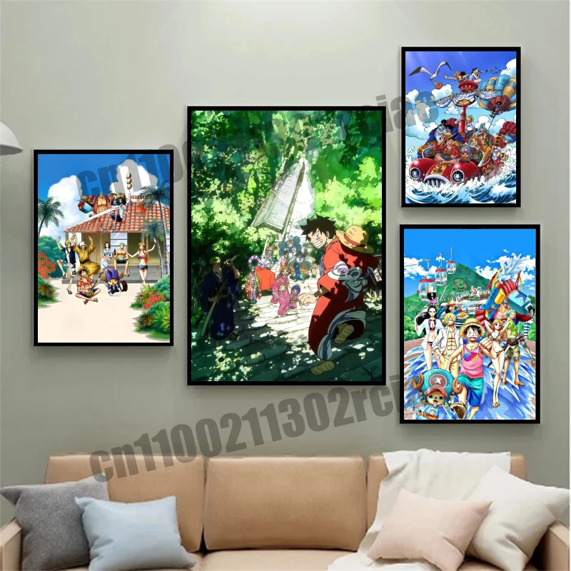 Japanese Classic Childhood Anime One Piece Luffy, Zoro, Nami, Poster Canvas Painting Suitable for Home Bedroom Decoration Gift
Japanese Classic Childhood Anime One Piece Luffy, Zoro, Nami, Poster Canvas Painting Suitable for Home Bedroom Decoration Gift