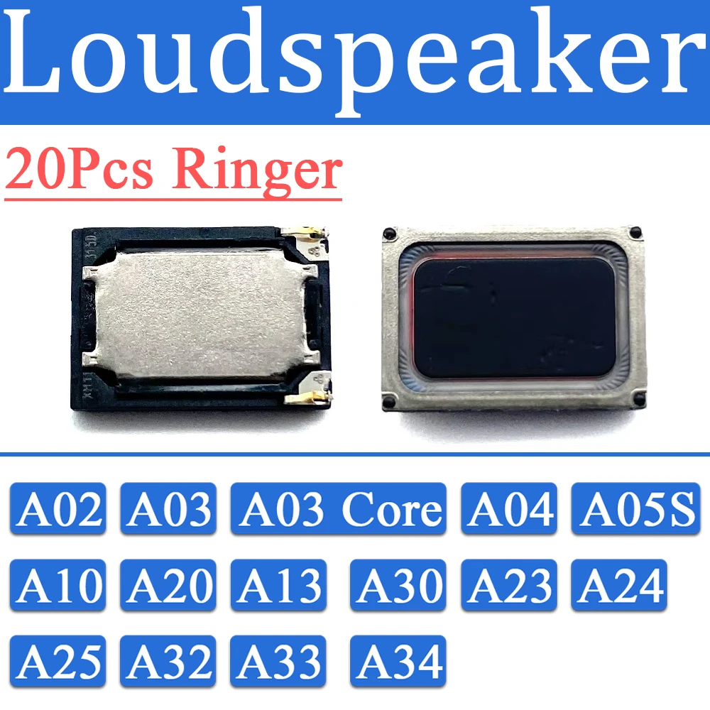 20pcs Rear Inner Ringer Buzzer Loud Speaker For Samsung A03 Core A32 A34 A10 A20 A30 A24 A13 A50 A40 Buzzer Ringer Loudspeaker
20pcs Rear Inner Ringer Buzzer Loud Speaker For Samsung A03 Core A32 A34 A10 A20 A30 A24 A13 A50 A40 Buzzer Ringer Loudspeaker