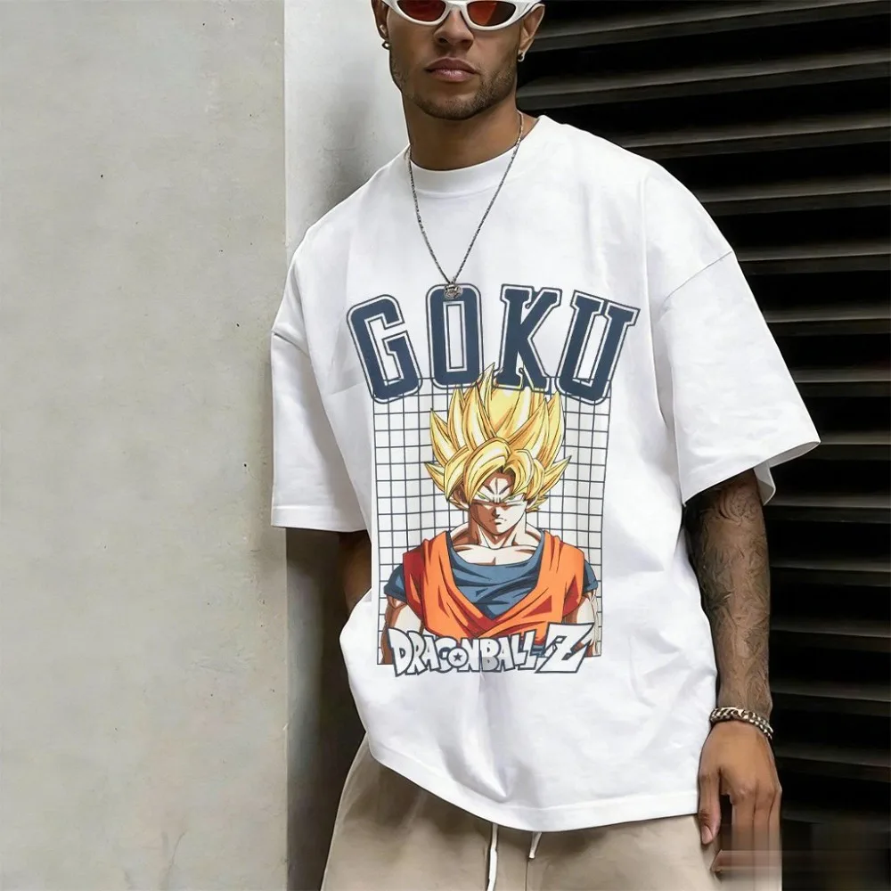 Футболка унисекс из чистого хлопка Dragon Ball Z Goku, летняя коллекция 2026, с аниме-принтом, свободного кроя, повседневная, для родителей и детей, с коротким рукавом
Футболка унисекс из чистого хлопка Dragon Ball Z Goku, летняя коллекция 2026, с аниме-принтом, свободного кроя, повседневная, для родителей и детей, с коротким рукавом