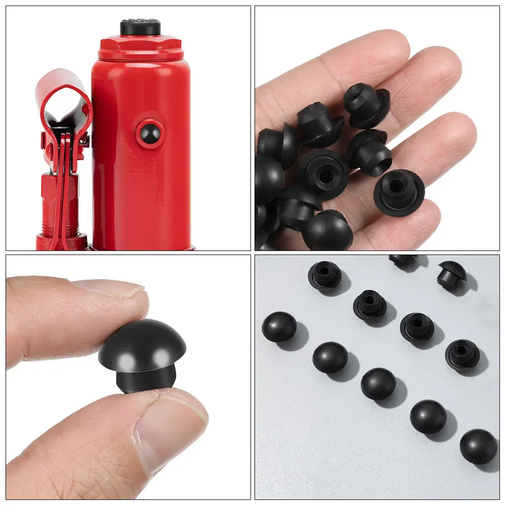 12Pcs Rubber Floor Jack Oil Filler Plugs Replacement for Hydraulic Bottle Jacks Strong Sealing Prevents Leaks Easy Install
12Pcs Rubber Floor Jack Oil Filler Plugs Replacement for Hydraulic Bottle Jacks Strong Sealing Prevents Leaks Easy Install