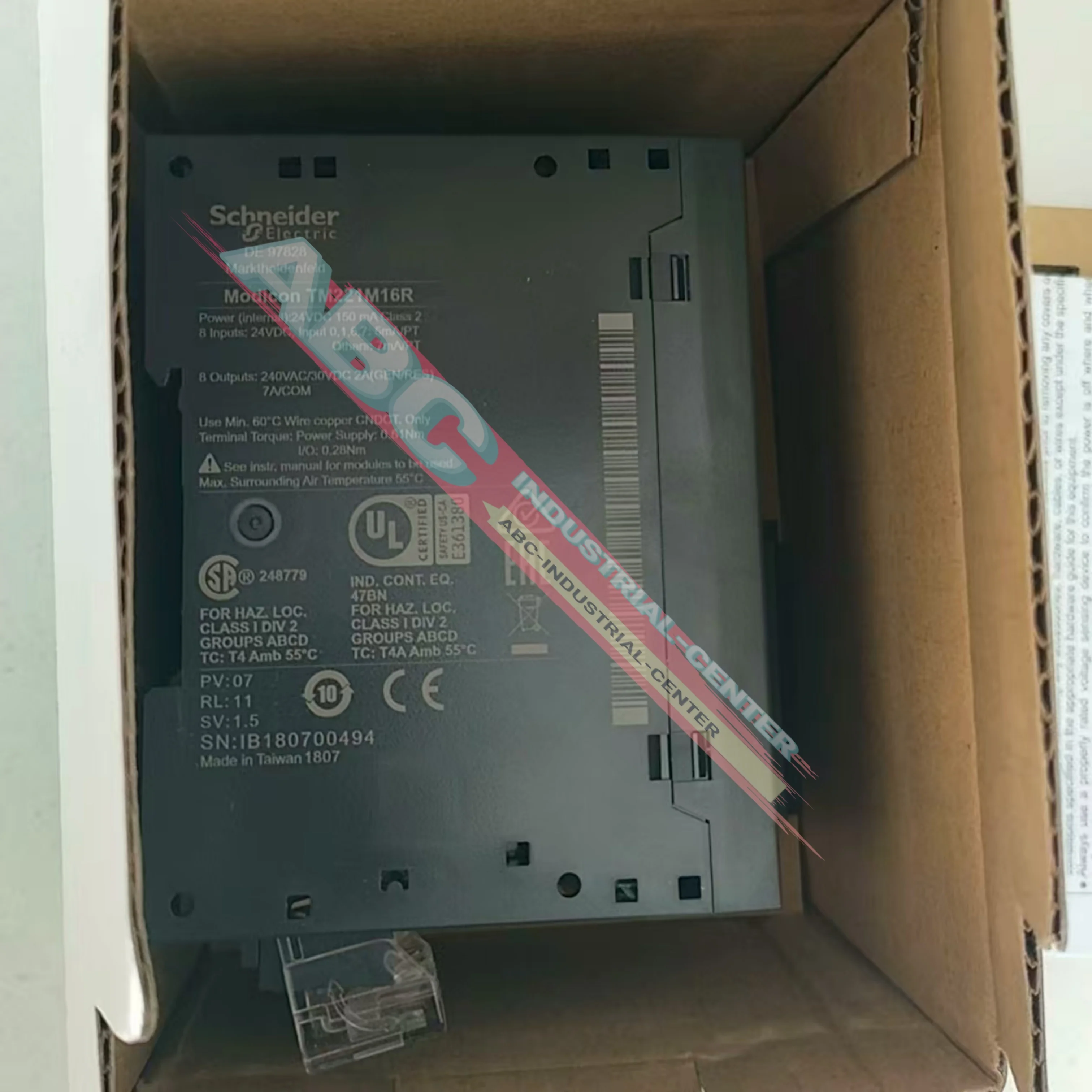 Контроллер ПЛК TM221M16R TM221ME16R TM221ME16T новый в коробке
Контроллер ПЛК TM221M16R TM221ME16R TM221ME16T новый в коробке