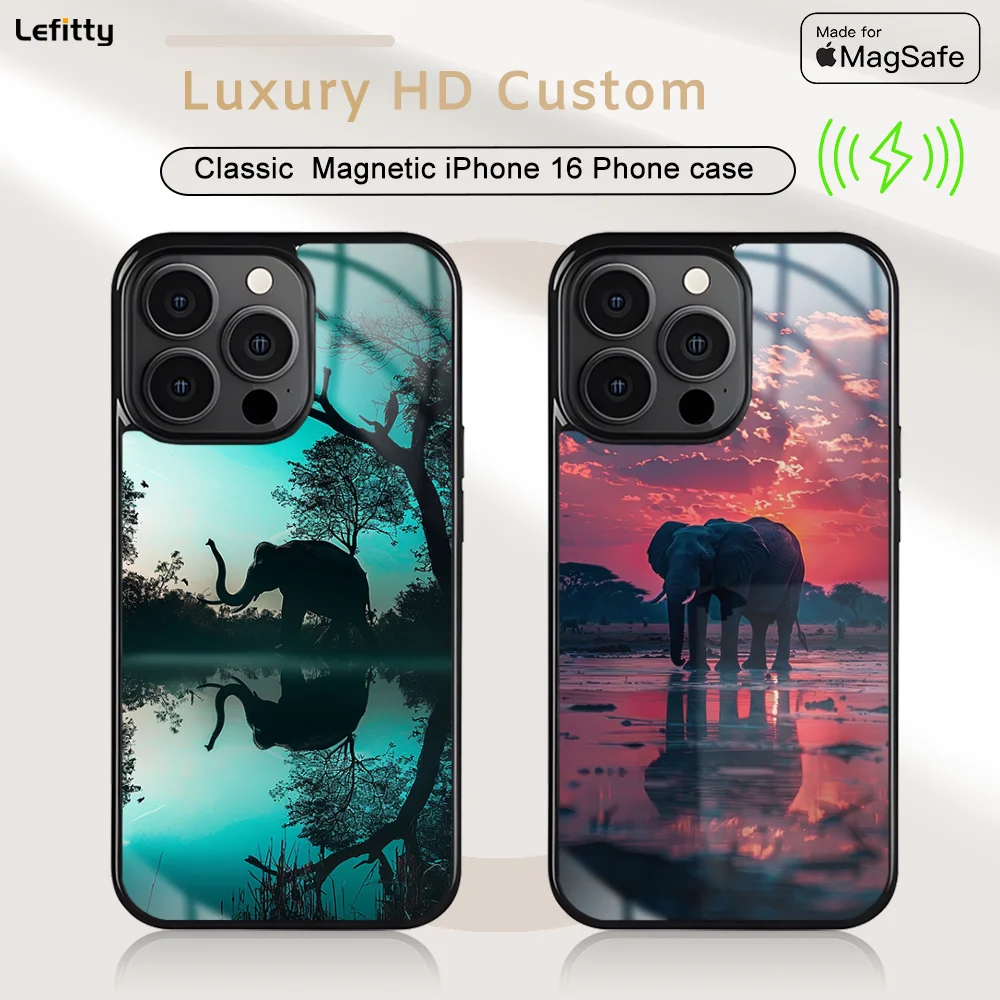 Animal Elephant Phone Case For iPhone 16 15 14 13 12 11 Pro Max Plus Mini Magnetic Magsafe Wireless Charging Cover
Animal Elephant Phone Case For iPhone 16 15 14 13 12 11 Pro Max Plus Mini Magnetic Magsafe Wireless Charging Cover