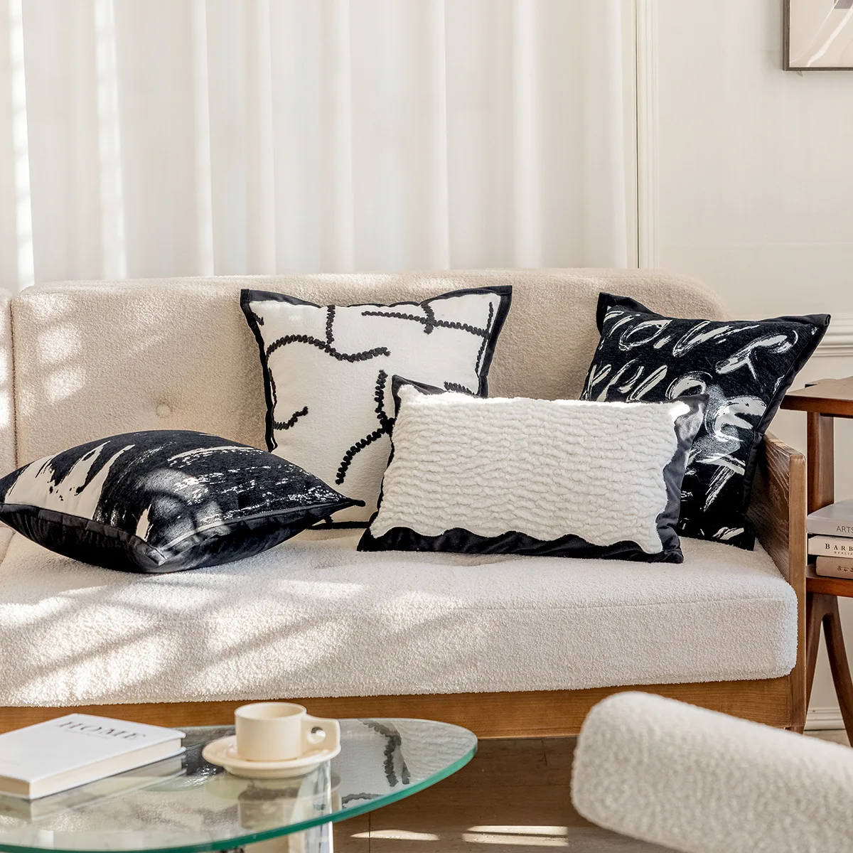 Sofa Pillow Covers Decorative Living Room Cushion Bed Headrest Backrest Home Textile Breathable Comfortable
Sofa Pillow Covers Decorative Living Room Cushion Bed Headrest Backrest Home Textile Breathable Comfortable