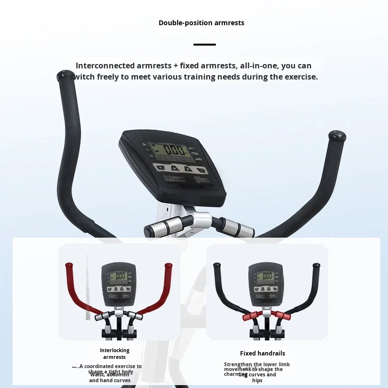 Commercial Fitness Elliptical Machine Indoor Use Rehabilitation Stepper Self-Generating Air Resistance 150kg Capacity
Commercial Fitness Elliptical Machine Indoor Use Rehabilitation Stepper Self-Generating Air Resistance 150kg Capacity