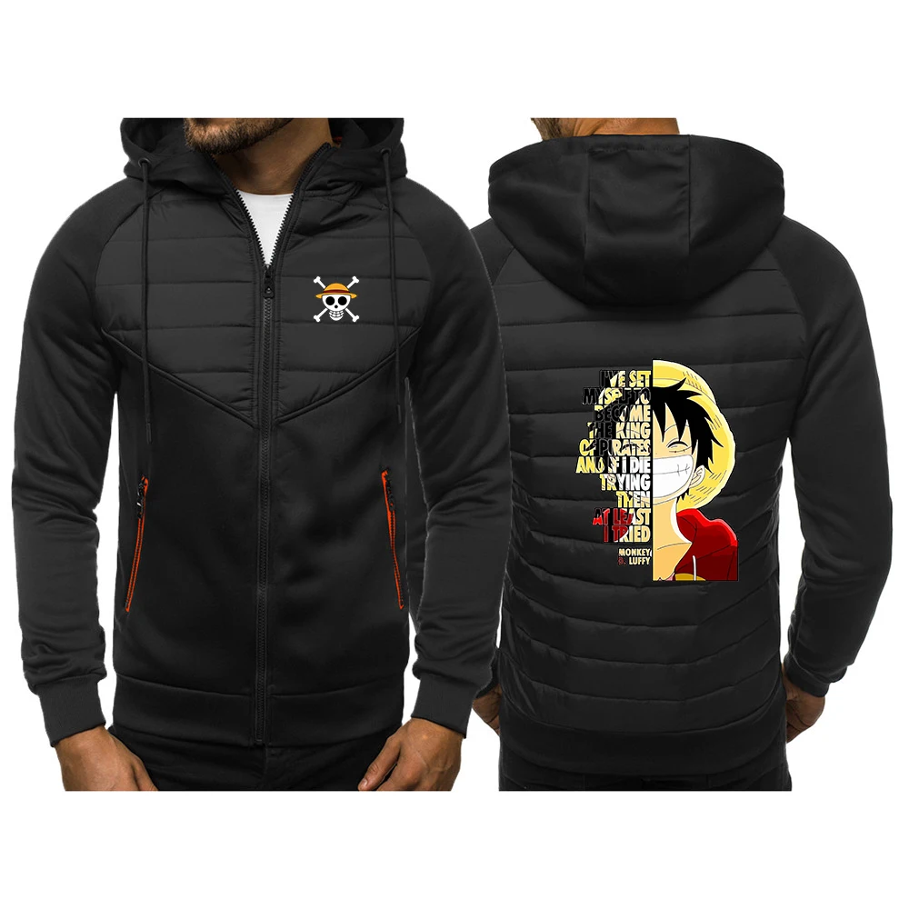 Мужская комфортная толстовка с принтом логотипа One Piece Luffy, весна-осень 2026, защитная от ударов, уличная куртка-пальто
Мужская комфортная толстовка с принтом логотипа One Piece Luffy, весна-осень 2026, защитная от ударов, уличная куртка-пальто