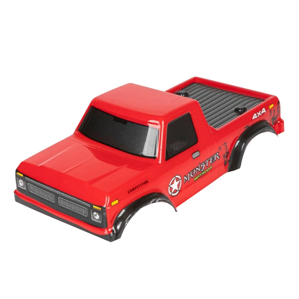 Мягкий пластиковый корпус F150 для осевого SCX24 1/24 RC гусеничного автомобиля, детали для обновления «сделай сам», красный
Мягкий пластиковый корпус F150 для осевого SCX24 1/24 RC гусеничного автомобиля, детали для обновления «сделай сам», красный