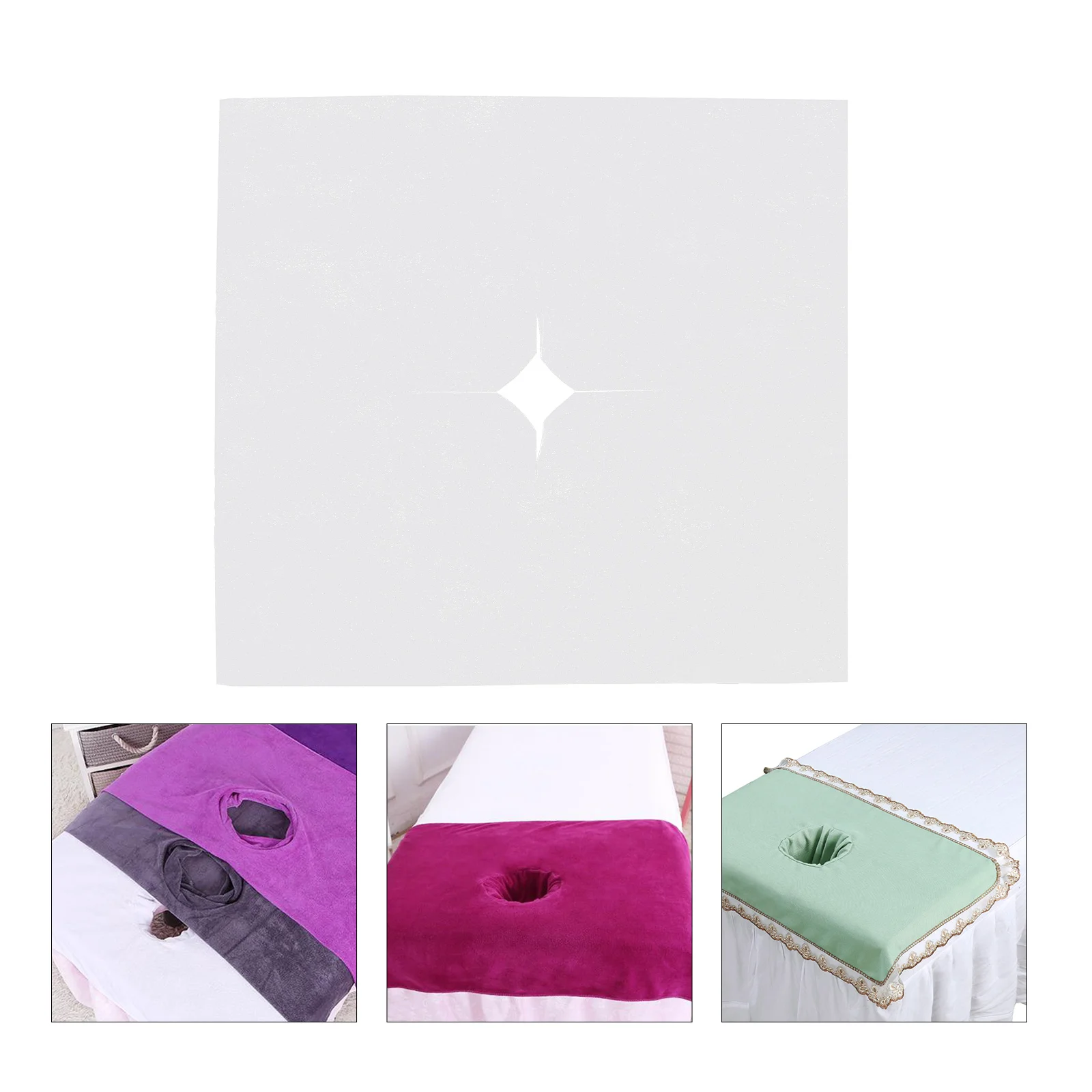Disposable Face Pillow Cover Massage Headrest Pad White Non woven Fabric Hole Spa Beauty Salon Use One time Safe
Disposable Face Pillow Cover Massage Headrest Pad White Non woven Fabric Hole Spa Beauty Salon Use One time Safe