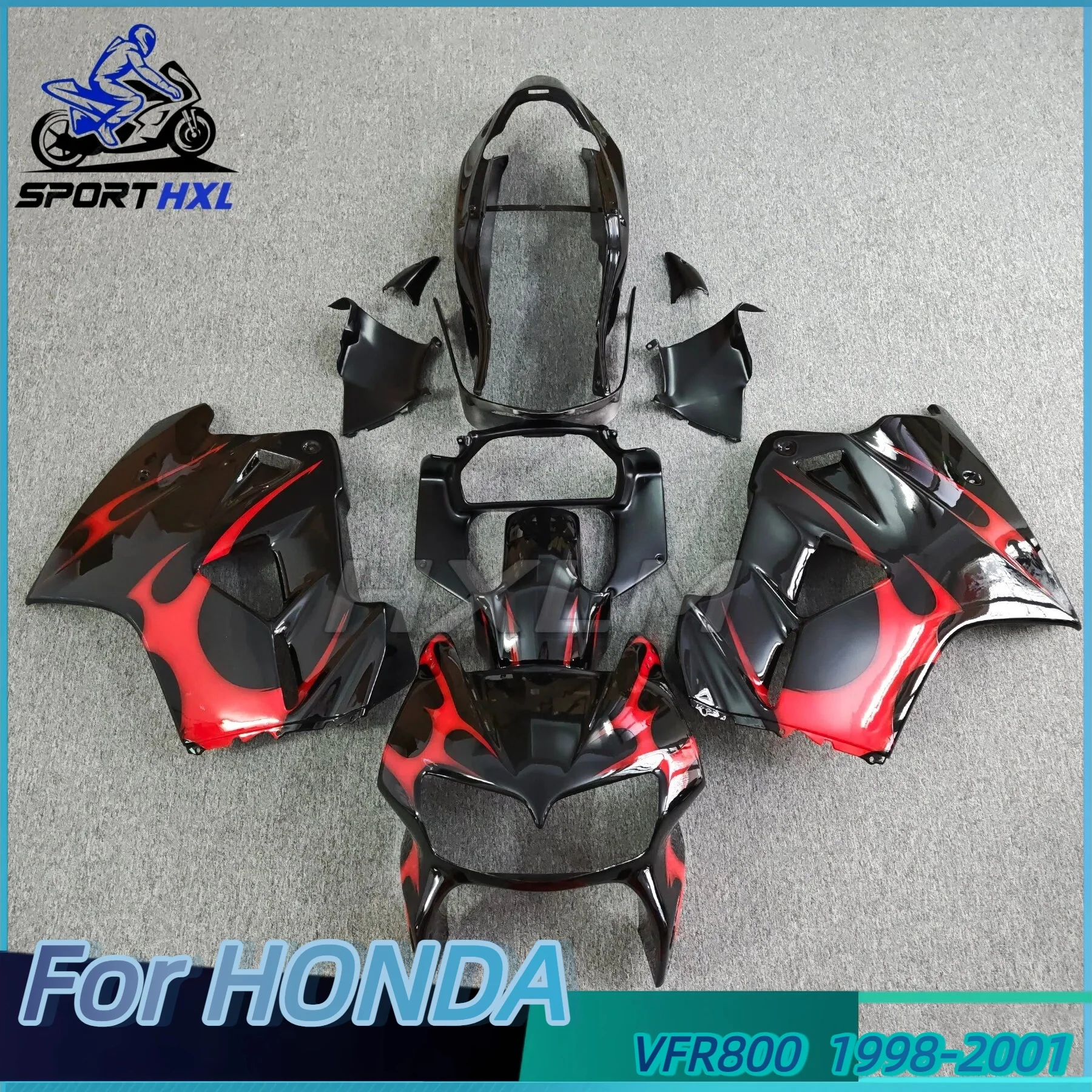 Motorcycle Fairing Kit Fit For Honda VFR800 1998 1999 2000 2001 Full Set Fairings Kits Painted Bodywork New ABS Plastic
Motorcycle Fairing Kit Fit For Honda VFR800 1998 1999 2000 2001 Full Set Fairings Kits Painted Bodywork New ABS Plastic