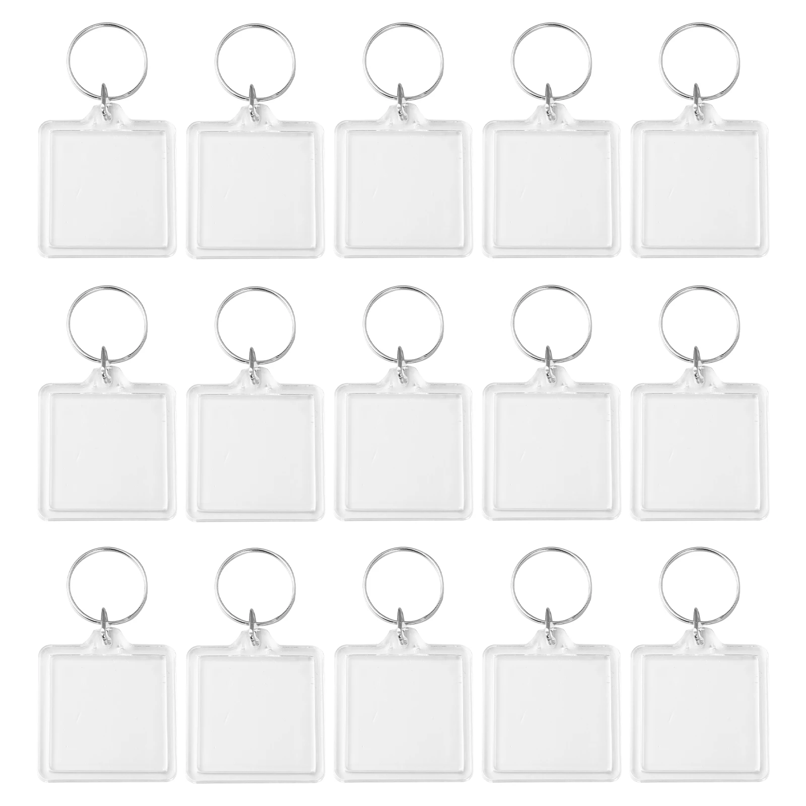30 Pcs Photo Frame Keychains Transparent Acrylic Square Shaped Personalized Gifts DIY Accessories Stylish Bag Decorations Unique
30 Pcs Photo Frame Keychains Transparent Acrylic Square Shaped Personalized Gifts DIY Accessories Stylish Bag Decorations Unique