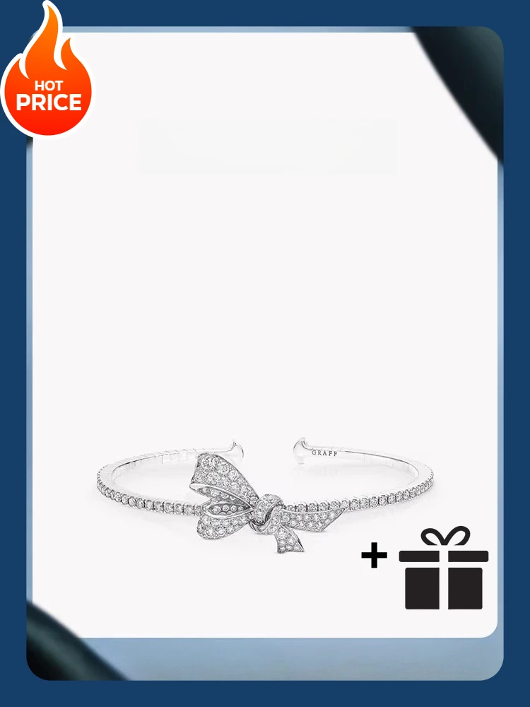2025 high-quality bow diamond-encrusted bracelet, with a fashionable and luxurious style, is an essential gift for birthday part
2025 high-quality bow diamond-encrusted bracelet, with a fashionable and luxurious style, is an essential gift for birthday part