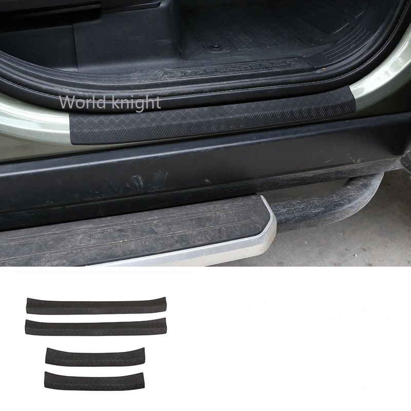 For Land Rover Defender 90 110 2020-2022 ABS Black Car Outer Threshold Strip Protection Decorative Strip Car Accessories 
For Land Rover Defender 90 110 2020-2022 ABS Black Car Outer Threshold Strip Protection Decorative Strip Car Accessories