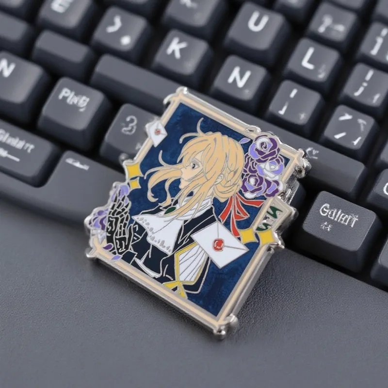 2026 Hot New Premium Elegant Violet Evergarden Metal Enamel Pins Badge Brooch Backpack Bag Clothes Decor Anime Collectible Gifts
2026 Hot New Premium Elegant Violet Evergarden Metal Enamel Pins Badge Brooch Backpack Bag Clothes Decor Anime Collectible Gifts