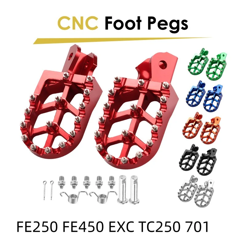 Off-road Motorcycle CNC Aluminum Alloy Foot Pegs for LightBee KDX200 1983-1994 CRF150 2003-2019 CRF230F 2003-2019
Off-road Motorcycle CNC Aluminum Alloy Foot Pegs for LightBee KDX200 1983-1994 CRF150 2003-2019 CRF230F 2003-2019