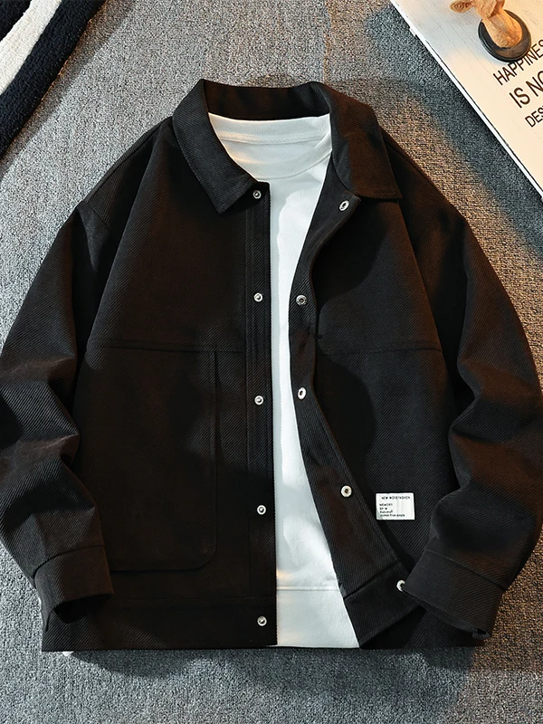 Spring Autumn New Sle Men's Jaet Casual Versatile Lapel Workwear Busin Loose Fit Faionable Youth Polyester Fiber
Spring Autumn New Sle Men's Jaet Casual Versatile Lapel Workwear Busin Loose Fit Faionable Youth Polyester Fiber