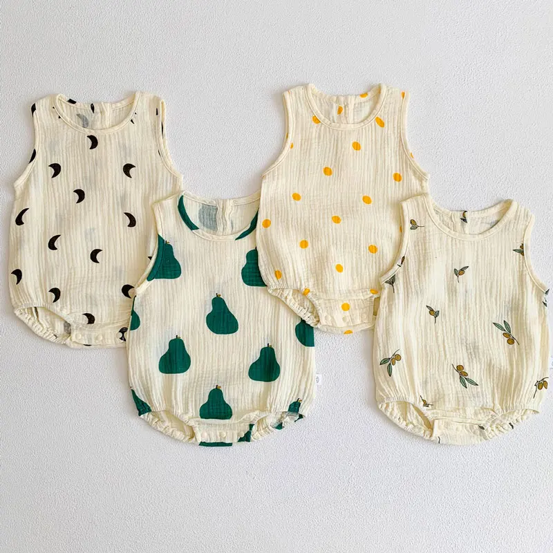 Summer Baby Bodysuits Cotton Jumpsuit for Kids Short-sleeved One-pieces Bodysuit for Newborns Toddler Costume
Summer Baby Bodysuits Cotton Jumpsuit for Kids Short-sleeved One-pieces Bodysuit for Newborns Toddler Costume