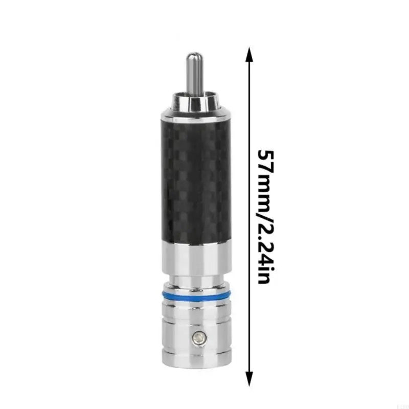 R1WD Solder Cord 8mm Carbon Fiber 1P Plug with Rhodium Finish for Sound Visual Gear
R1WD Solder Cord 8mm Carbon Fiber 1P Plug with Rhodium Finish for Sound Visual Gear