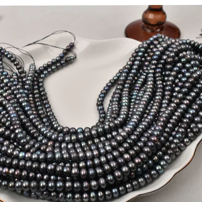 7-8mm3A Nacreous Natural Freshwater Gray Flat Pearl Shimmering Flawless Rare Bead Jewelry Make DIY Necklace Bracelet Accessories
7-8mm3A Nacreous Natural Freshwater Gray Flat Pearl Shimmering Flawless Rare Bead Jewelry Make DIY Necklace Bracelet Accessories