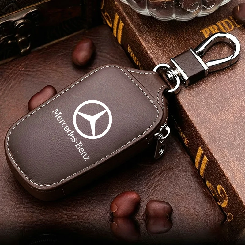 Leather Car Key Case Wallets Universal Remote Control Key Bag For Mercedes Benz W203 W204 W205 W210 W211 W212 CLS CLA CLK SLK
Leather Car Key Case Wallets Universal Remote Control Key Bag For Mercedes Benz W203 W204 W205 W210 W211 W212 CLS CLA CLK SLK