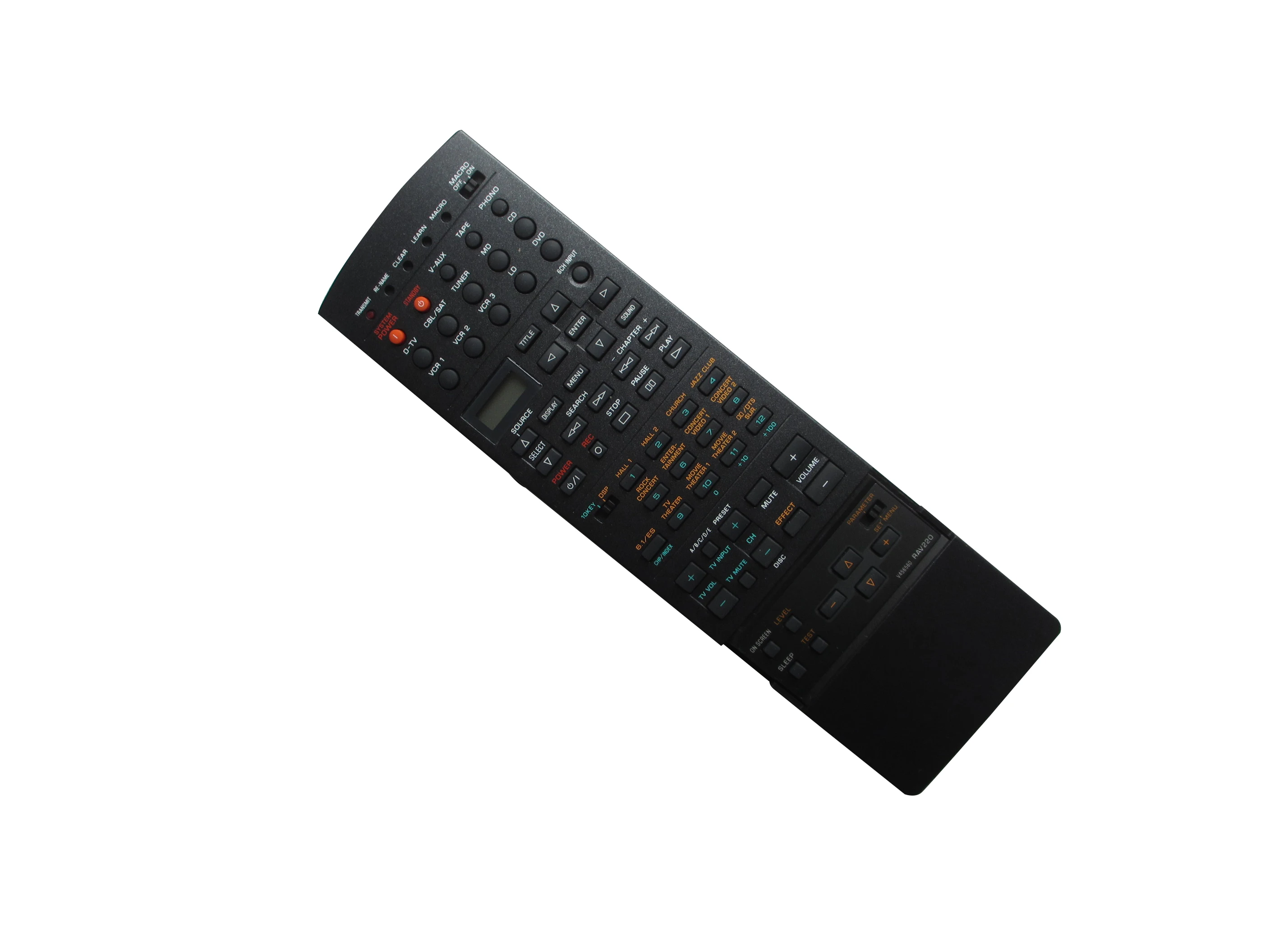 Remote Control For Yamaha RAV221 V6283400 RX-V3000RDS RX-V3000 RX-V3000GL RX-V1 A/V AV RECEIVER AMPLIFIER
Remote Control For Yamaha RAV221 V6283400 RX-V3000RDS RX-V3000 RX-V3000GL RX-V1 A/V AV RECEIVER AMPLIFIER