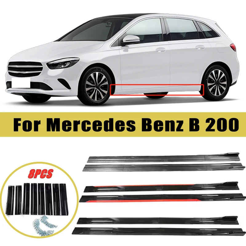 Universal 2m/2.2m Car Side Skirt Extension SplitterBumper Racing Side Wing Bumper Lip Side Spoiler For Mercedes Benz B 200
Universal 2m/2.2m Car Side Skirt Extension SplitterBumper Racing Side Wing Bumper Lip Side Spoiler For Mercedes Benz B 200