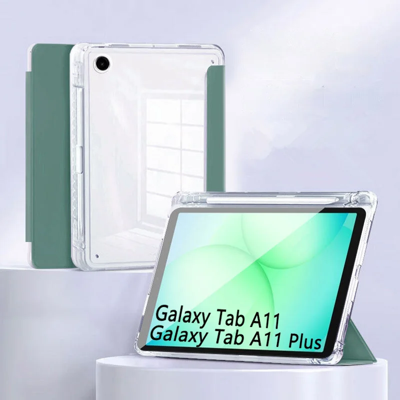 For Samsung Galaxy Tab A11 8.7" Smart Cover A11+( Plus) 11inch 2025 Fold Stand With Pen Slot Funda SM-X130 SM-X230 SM-X233 Cover
For Samsung Galaxy Tab A11 8.7" Smart Cover A11+( Plus) 11inch 2025 Fold Stand With Pen Slot Funda SM-X130 SM-X230 SM-X233 Cover