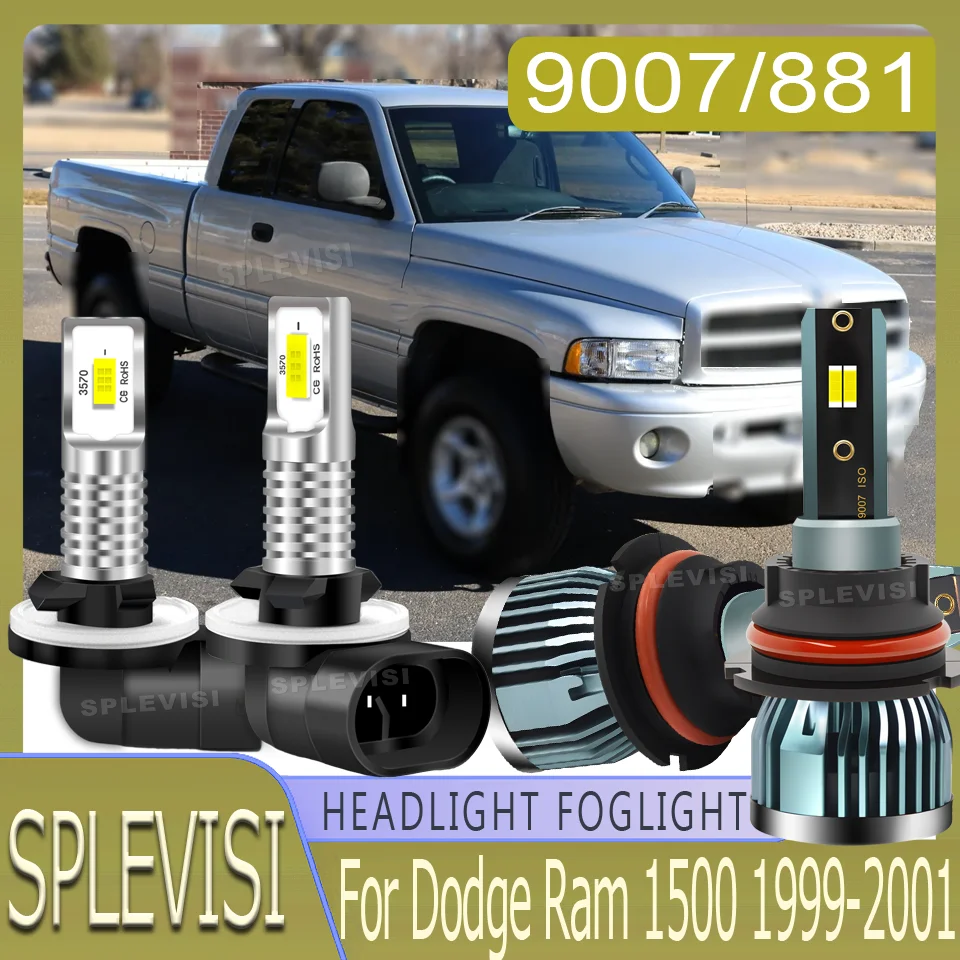5-Year Warranty Car LED 12v Headlight foglight 9007/881 Brighter More Economical More Durable For Dodge Ram 1500 1999 2000 2001
5-Year Warranty Car LED 12v Headlight foglight 9007/881 Brighter More Economical More Durable For Dodge Ram 1500 1999 2000 2001