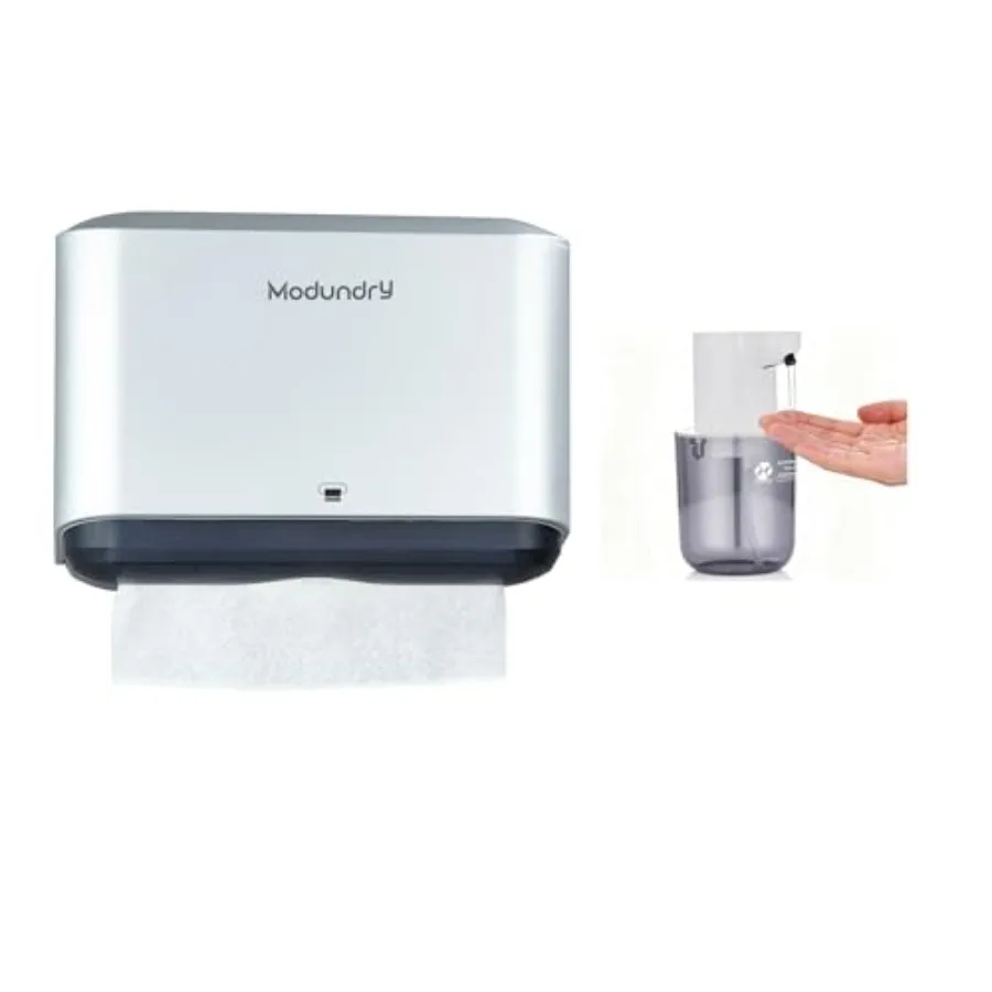 Automatic Soap Dispenser Touchless Wall Mount Paper Towel Dispenser
Automatic Soap Dispenser Touchless Wall Mount Paper Towel Dispenser