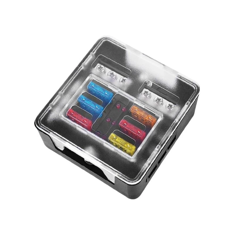 A2BF Automotive Fuses Box Supporting 6/12 Circuits Versatile Fuses Box for Electrical Upgrades In Car & Recreational Vehicles
A2BF Automotive Fuses Box Supporting 6/12 Circuits Versatile Fuses Box for Electrical Upgrades In Car & Recreational Vehicles