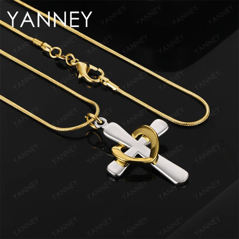 925 Sterling Silver 18K Gold 16-30 Inch Delicate Cross Heart Pendant Necklace Fashion Women's Accessories Wedding Jewelry
925 Sterling Silver 18K Gold 16-30 Inch Delicate Cross Heart Pendant Necklace Fashion Women's Accessories Wedding Jewelry