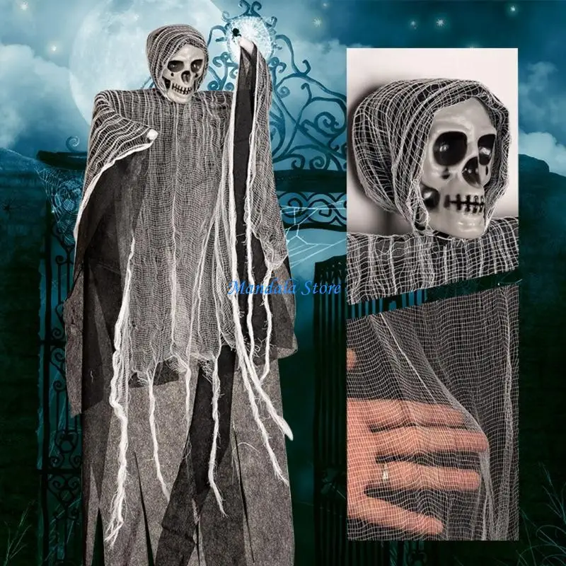 U2JC Frightening Halloween Backdrops Plastic Skeleton Cloth Decoration Child Safe Design
U2JC Frightening Halloween Backdrops Plastic Skeleton Cloth Decoration Child Safe Design