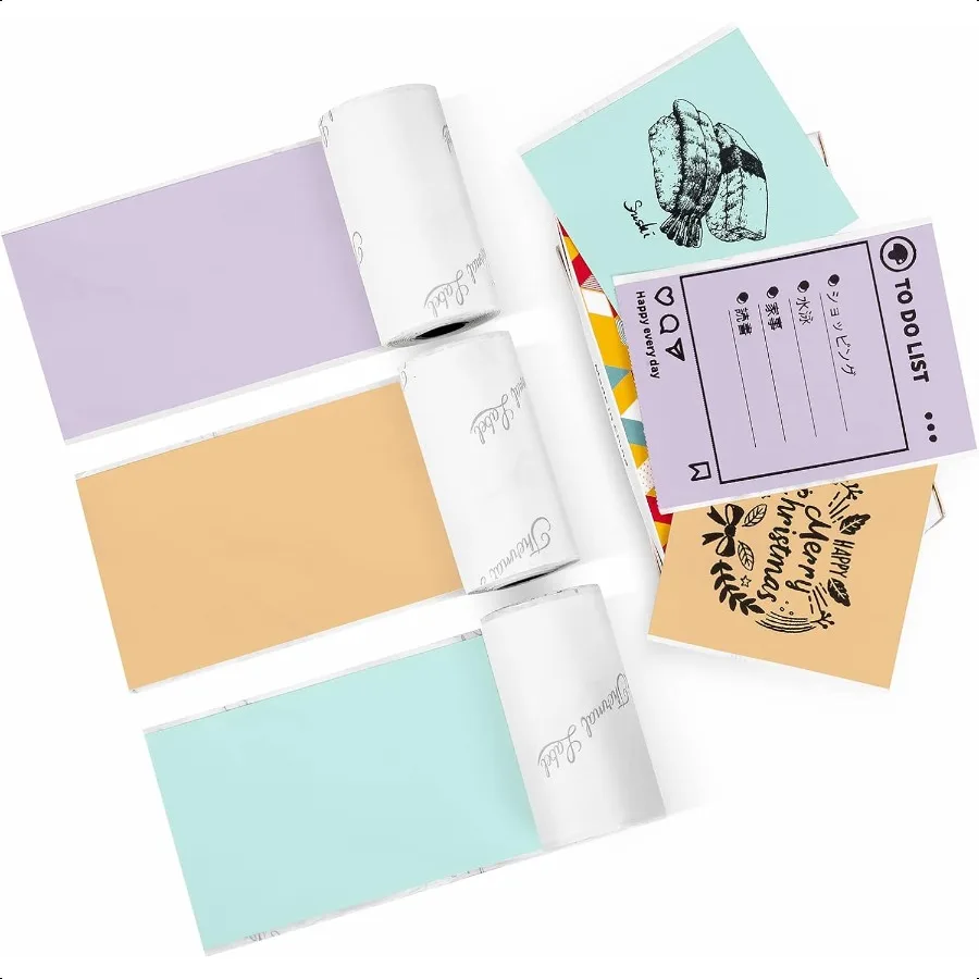 Adhesive 50mm Width Thermal Sticker Paper Orange Purple Green Printer Paper Compatible With T02 M02 M02S M02 PRO M04S M04AS Min
Adhesive 50mm Width Thermal Sticker Paper Orange Purple Green Printer Paper Compatible With T02 M02 M02S M02 PRO M04S M04AS Min