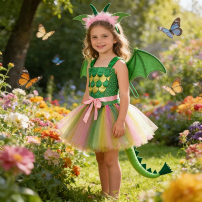 New Girls' Tulle Skirt Set, Cartoon Printed Children's Party Costume, Halloween and Christmas Party Performance Costume
New Girls' Tulle Skirt Set, Cartoon Printed Children's Party Costume, Halloween and Christmas Party Performance Costume