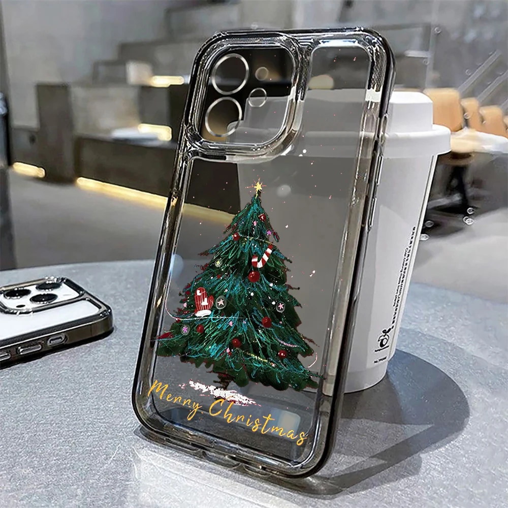 Christmas Tree Elk Deer Pattern Phone Case For iPhone 16 15 14 Pro Max 13 12 11 XS X XR 7 8 Plus SE2 Shockproof Clear Soft Cover
Christmas Tree Elk Deer Pattern Phone Case For iPhone 16 15 14 Pro Max 13 12 11 XS X XR 7 8 Plus SE2 Shockproof Clear Soft Cover
