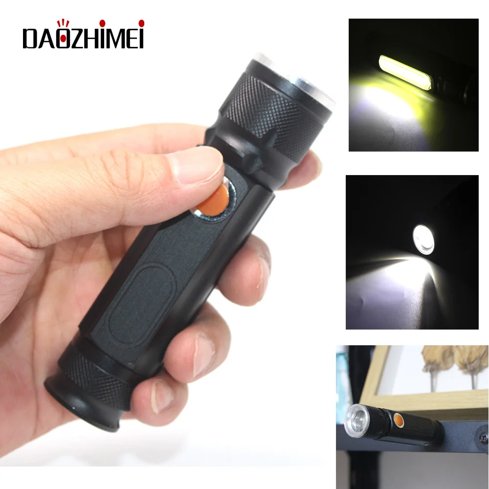 Мощный фонарик телефона T6 + COB, тактический фонарь USB, режим 4 с магнитом, для охоты на открытом воздухе
Мощный фонарик телефона T6 + COB, тактический фонарь USB, режим 4 с магнитом, для охоты на открытом воздухе