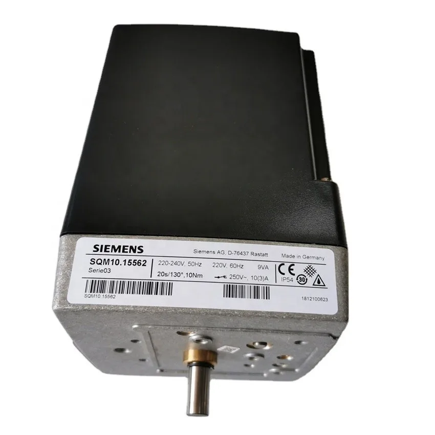 Новый и оригинальный привод серводвигателя SQM10.15562 для горелки
Новый и оригинальный привод серводвигателя SQM10.15562 для горелки