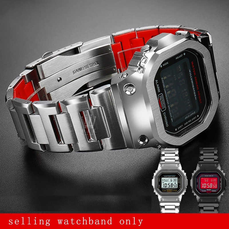 Bracelet and Case for Casio DW5600 DW5610 Modified Metal Case GW-B5600 Precision Steel Watchband with Accessories watch strap
Bracelet and Case for Casio DW5600 DW5610 Modified Metal Case GW-B5600 Precision Steel Watchband with Accessories watch strap