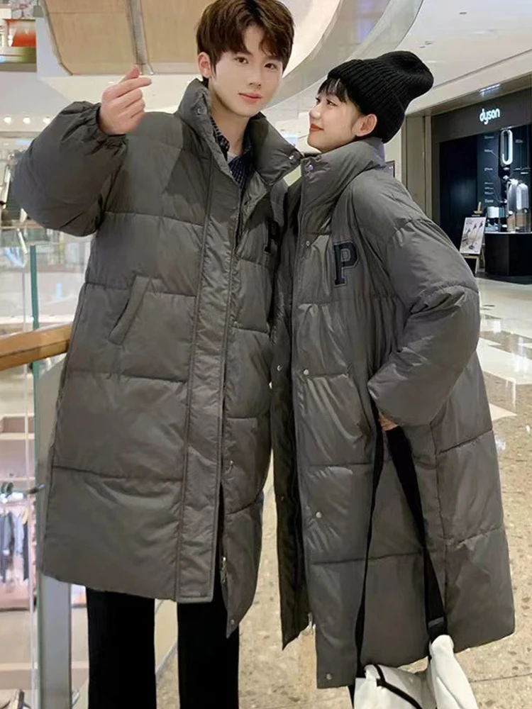 Long Jackets Women Winter Thicken Warm Oversized Down Coats Female Korean Fashion Preppy Style Couple Loose Casual Outerwear
Long Jackets Women Winter Thicken Warm Oversized Down Coats Female Korean Fashion Preppy Style Couple Loose Casual Outerwear