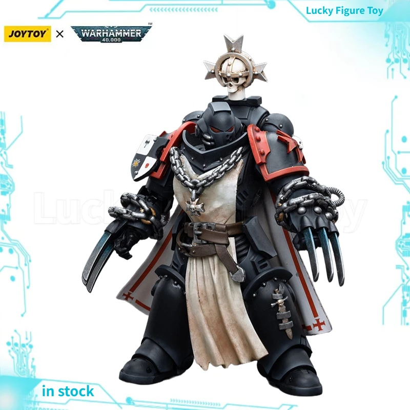 【In Stock】JOYTOY 1/18 Action Figure Warhammer 40K Black Templars Primaris Sword Brethren Alberic Model Toy Gifts 
【In Stock】JOYTOY 1/18 Action Figure Warhammer 40K Black Templars Primaris Sword Brethren Alberic Model Toy Gifts