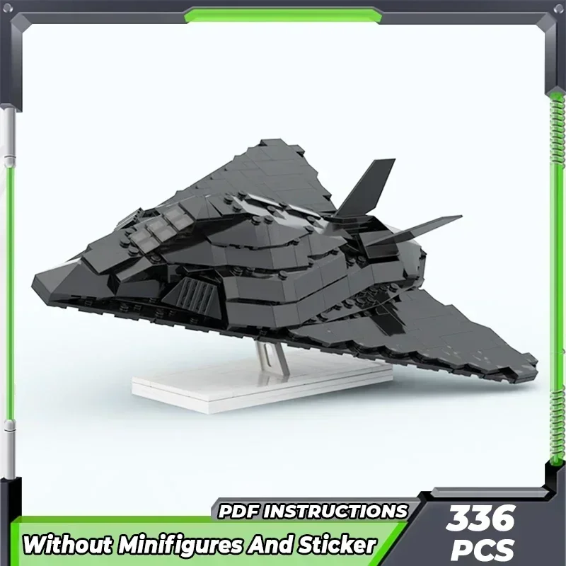 Moc Building Bricks Military Fighter Model F-117 Nighthawk Technology Modular Blocks Gifts Christmas Toys DIY Sets Assembly
Moc Building Bricks Military Fighter Model F-117 Nighthawk Technology Modular Blocks Gifts Christmas Toys DIY Sets Assembly