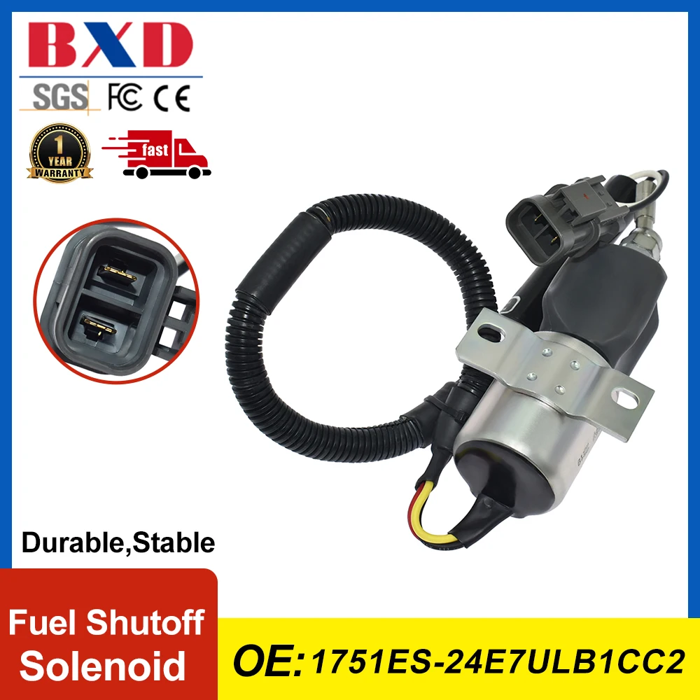 Fuel Shutoff Solenoid 1751ES-24E7ULB1CC2 For Car Accessories Auto Parts High Quality
Fuel Shutoff Solenoid 1751ES-24E7ULB1CC2 For Car Accessories Auto Parts High Quality