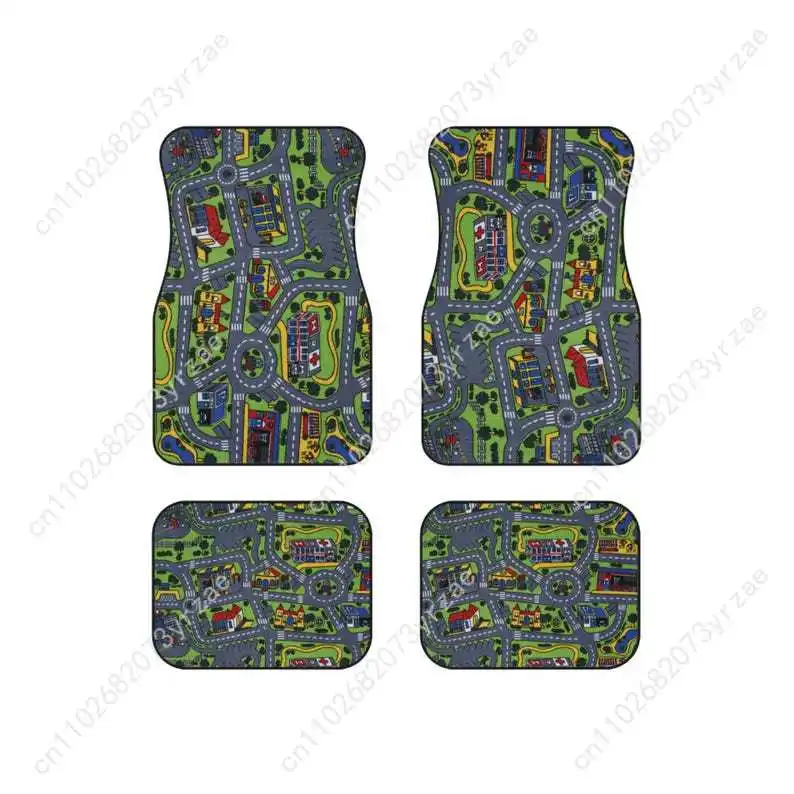 City Carpet 4pcs Universal Car Floor Mats All-Season Fashionable Auto Interio Absorbent Non-Slip Washable Car Floor Mats
City Carpet 4pcs Universal Car Floor Mats All-Season Fashionable Auto Interio Absorbent Non-Slip Washable Car Floor Mats