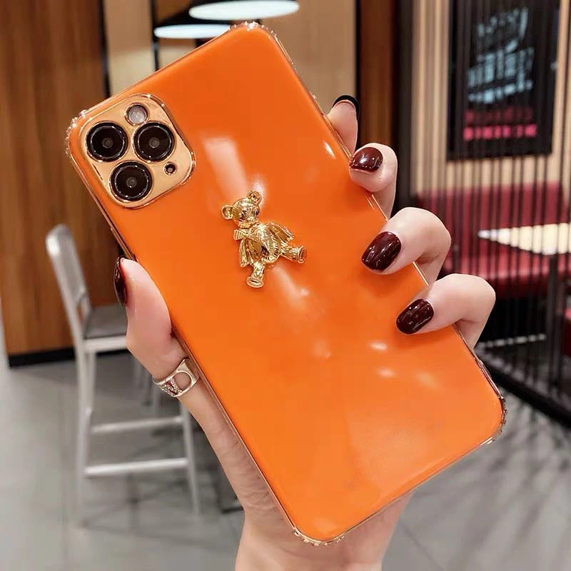Luxury Glitter Cute Cartoon Bear Phone Case For iPhone 14 13 12 11 Pro Max X XS XR 7 8 Plus SE Bling Plating Soft Silicone Cover
Luxury Glitter Cute Cartoon Bear Phone Case For iPhone 14 13 12 11 Pro Max X XS XR 7 8 Plus SE Bling Plating Soft Silicone Cover
