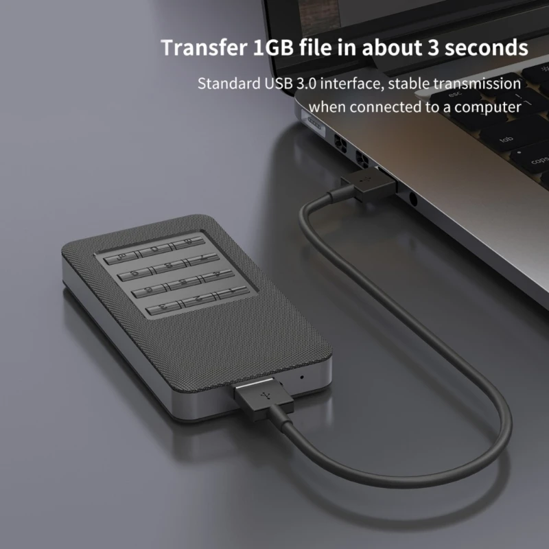 M.2 MSATA Hardware Level Encryption Externals Drive Enclosure Hot Swappable Mobile Hard Disk Box D2RC
M.2 MSATA Hardware Level Encryption Externals Drive Enclosure Hot Swappable Mobile Hard Disk Box D2RC
