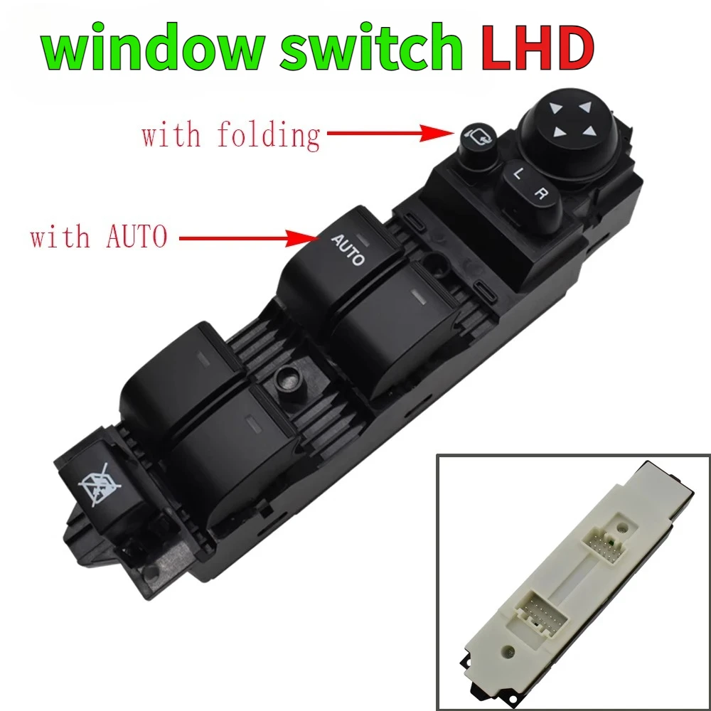Master Power Window Control Switch for Mazda 3 2011 2012 2013 2014 2015 Front Left Electric Glass Lifter Button Car Accessories
Master Power Window Control Switch for Mazda 3 2011 2012 2013 2014 2015 Front Left Electric Glass Lifter Button Car Accessories