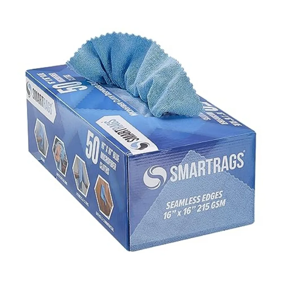 Arkwright Smart Rags Microfiber Cleaning Cloths Pack of in a Box Lint Free 215 GSM Reusable Towels for Auto Office and Househol
Arkwright Smart Rags Microfiber Cleaning Cloths Pack of in a Box Lint Free 215 GSM Reusable Towels for Auto Office and Househol