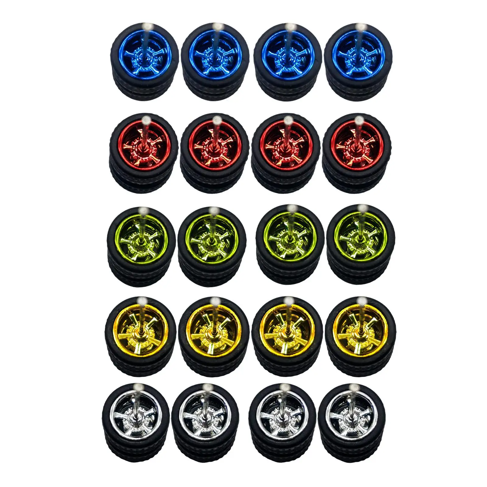 4Pcs 1/64 Scale Alloy Wheel Tires,Modified for Boys,Replacement Miniature Accessories,Professional for 1:64 Diecast Vehicles
4Pcs 1/64 Scale Alloy Wheel Tires,Modified for Boys,Replacement Miniature Accessories,Professional for 1:64 Diecast Vehicles