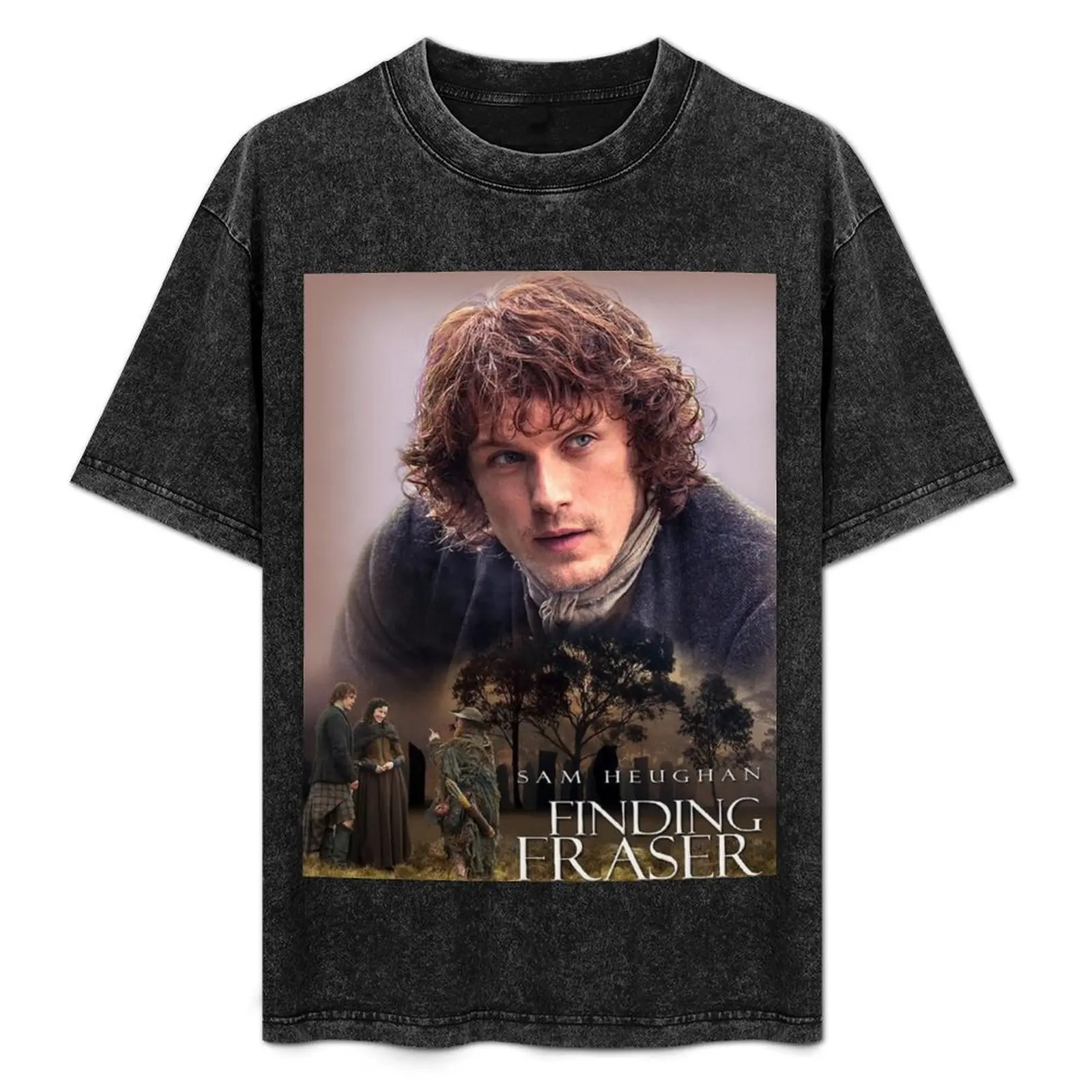 sam heughan T-Shirt Vintage Print Crew Neck Tee
sam heughan T-Shirt Vintage Print Crew Neck Tee