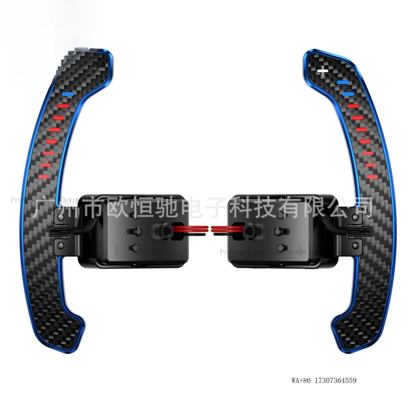 Suitable for Volkswagen, BMW, Mercedes, Audi, Mustang, Corvette LED carbon fiber magnetic LED smart shift paddles
Suitable for Volkswagen, BMW, Mercedes, Audi, Mustang, Corvette LED carbon fiber magnetic LED smart shift paddles