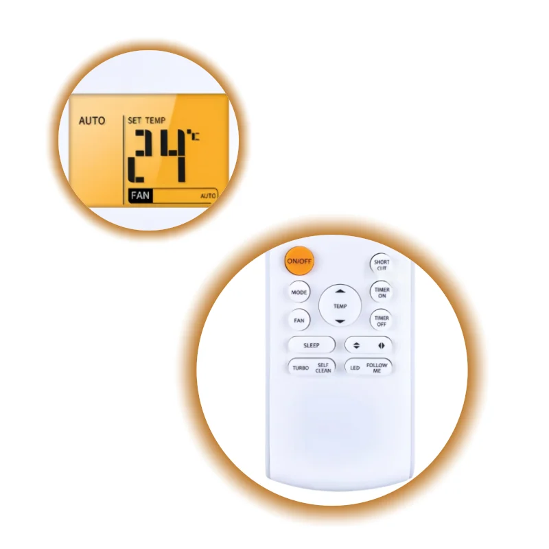 RG57A16/BGEF Replacement Remote, Compatible with Midea Air Conditioner, Fit RG57A2/BGEF, RG57A3, RG57B/BGE and RG57D/BGE Series
RG57A16/BGEF Replacement Remote, Compatible with Midea Air Conditioner, Fit RG57A2/BGEF, RG57A3, RG57B/BGE and RG57D/BGE Series